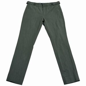 Banana Republic Sloan ARMY JACKET Green Pants Slim Ankle Career Size 4